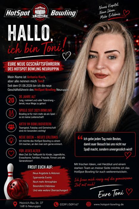 Hallo, ich bin Toni – Antonia Koch stellt sich vor